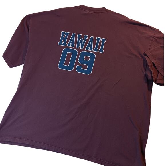 Big Dogs Other - Big Dogs Heavy Tee 5X Maroon Rust Hawaii 09 Crew
